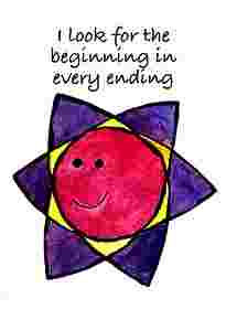 I look for the beginning in every ending