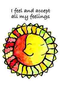 I feel and accept all my feelings