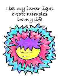 I let my inner light create miracles in my life