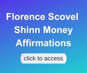 Discover Prosperity Affirmations by Florence Scovel Shinn