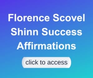 Enjoy Success Affirmations by Florence Scovel Shinn