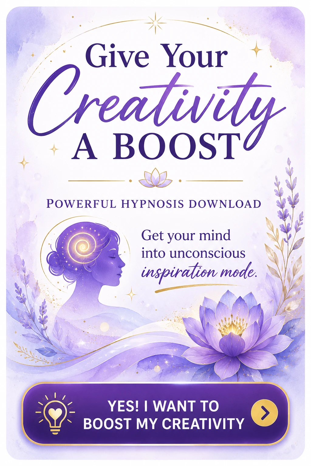Give Your Creativity a Boost with Hypnosis