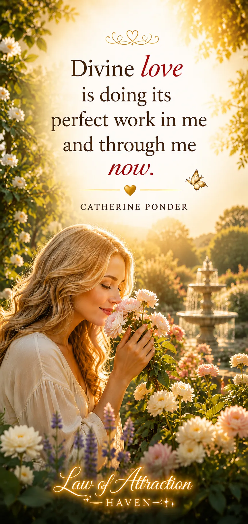 Divine love is doing its perfect work in me and through me now.