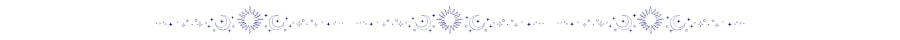moon sun and stars divider