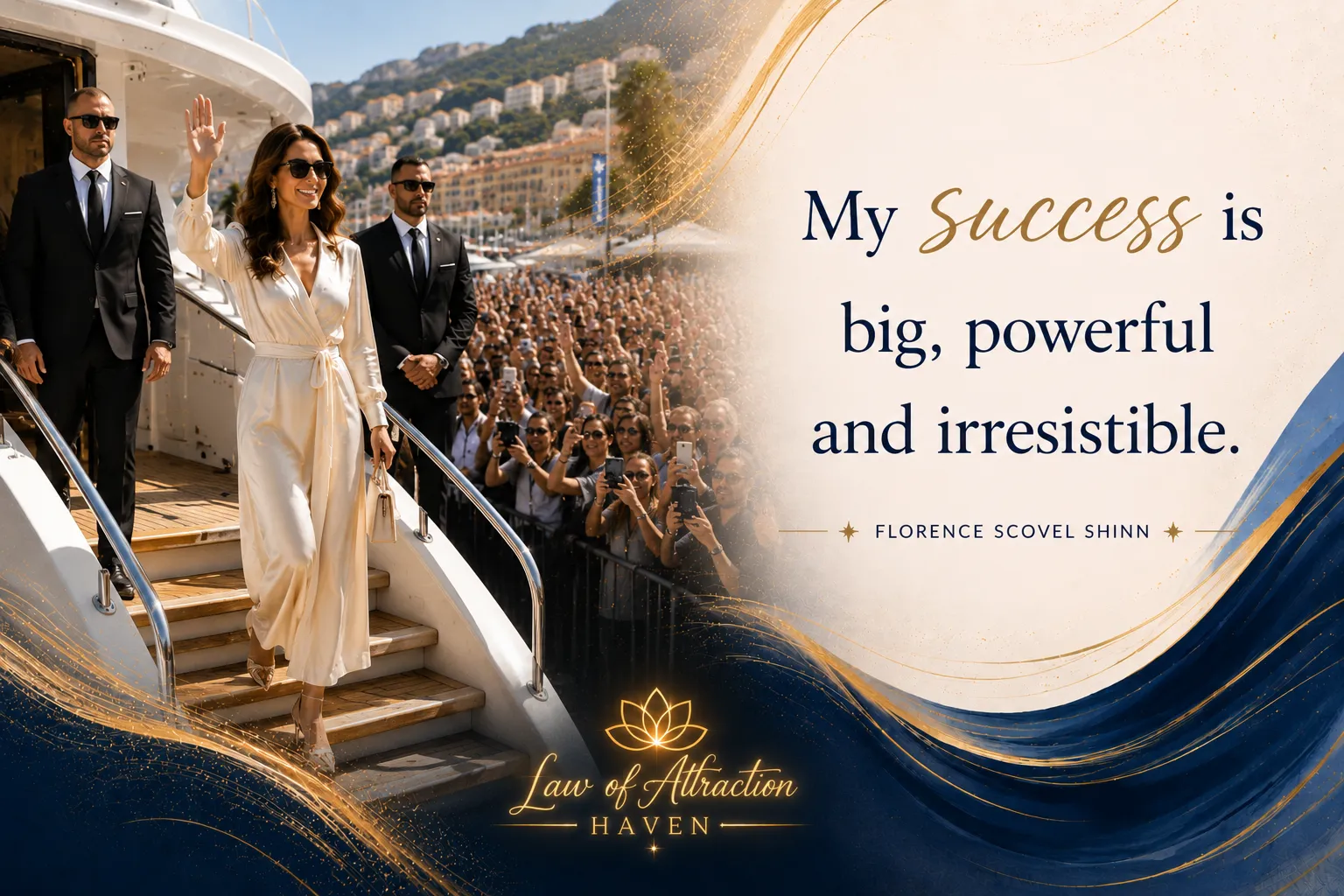 My success is big, powerful and irresistible.
