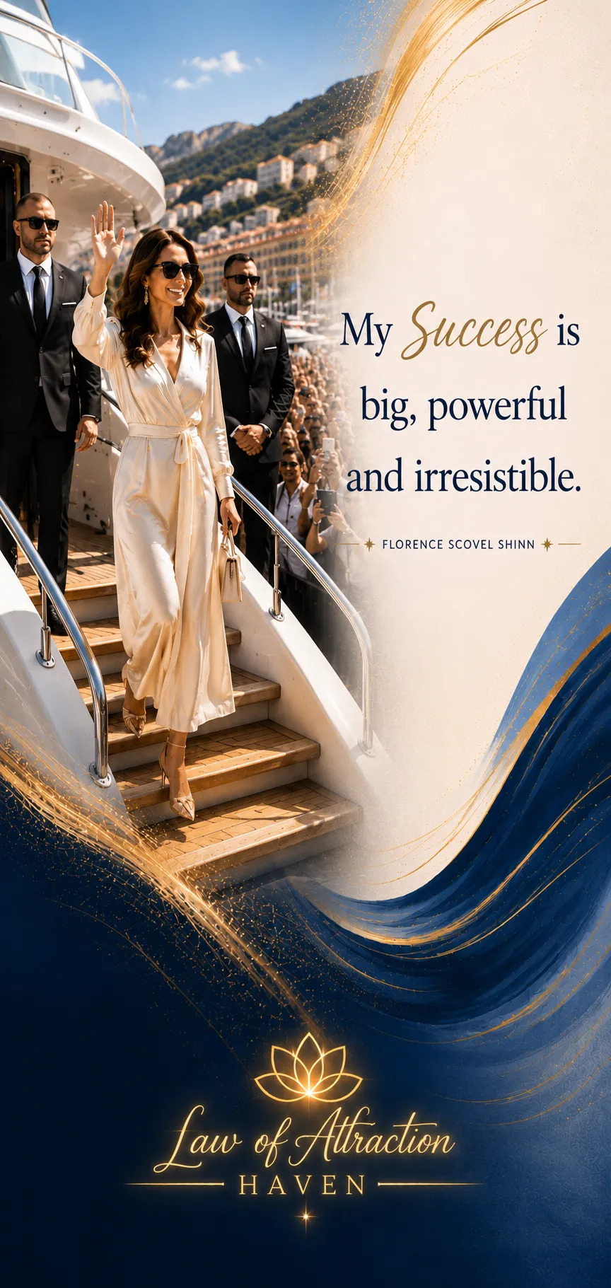 My success is big, powerful and irresistible.