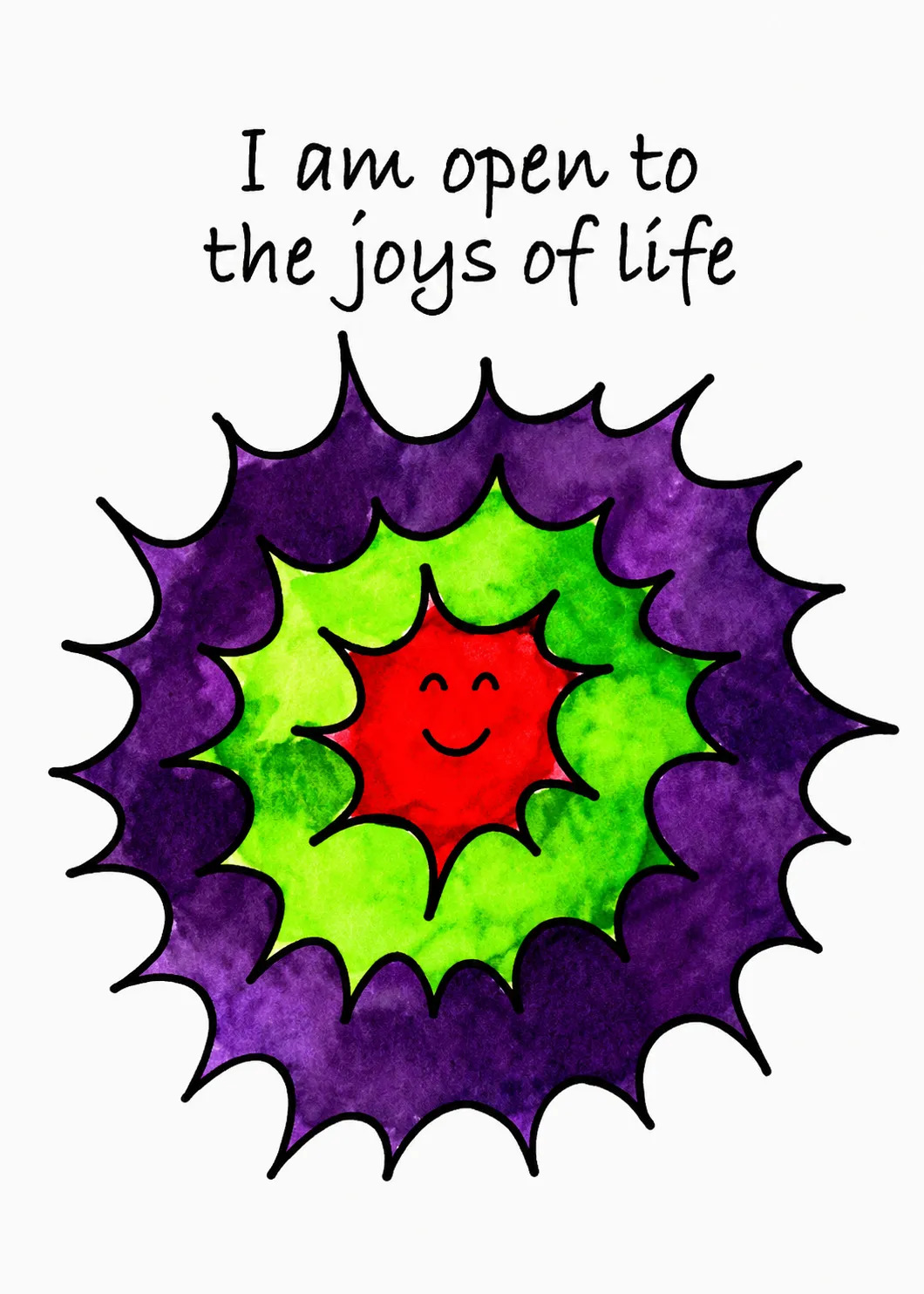 I am open to the joys of life