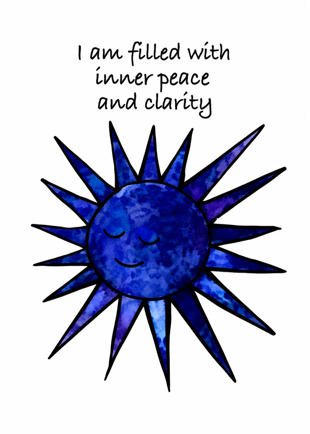 I am filled with inner peace and clarity