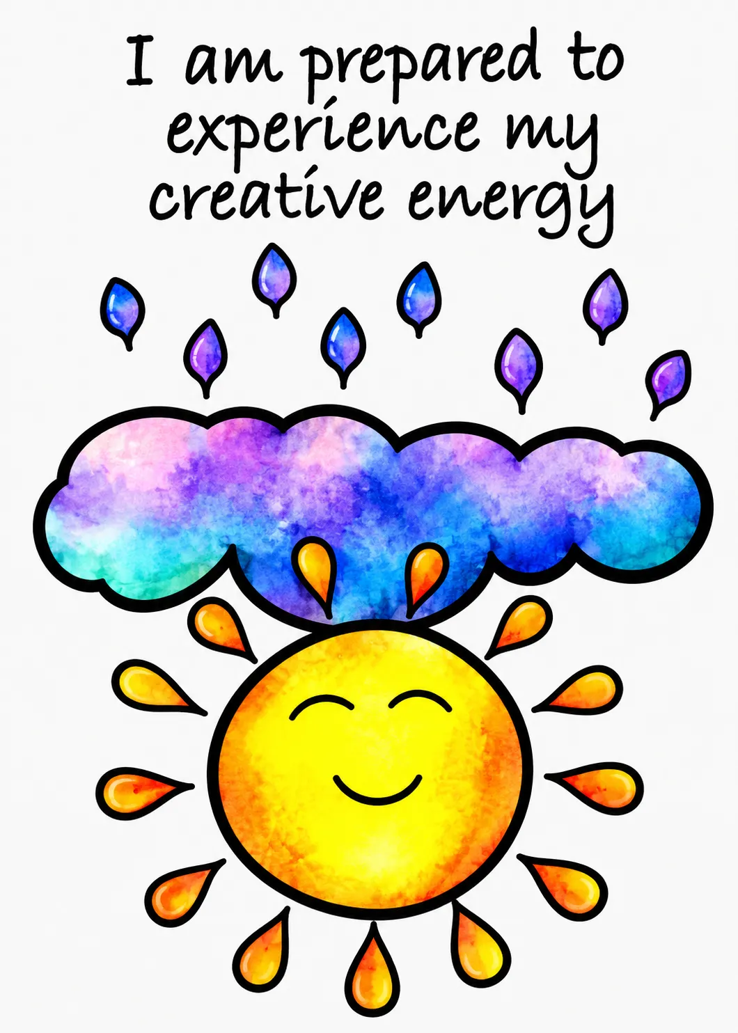 I am prepared to experience my creative energy