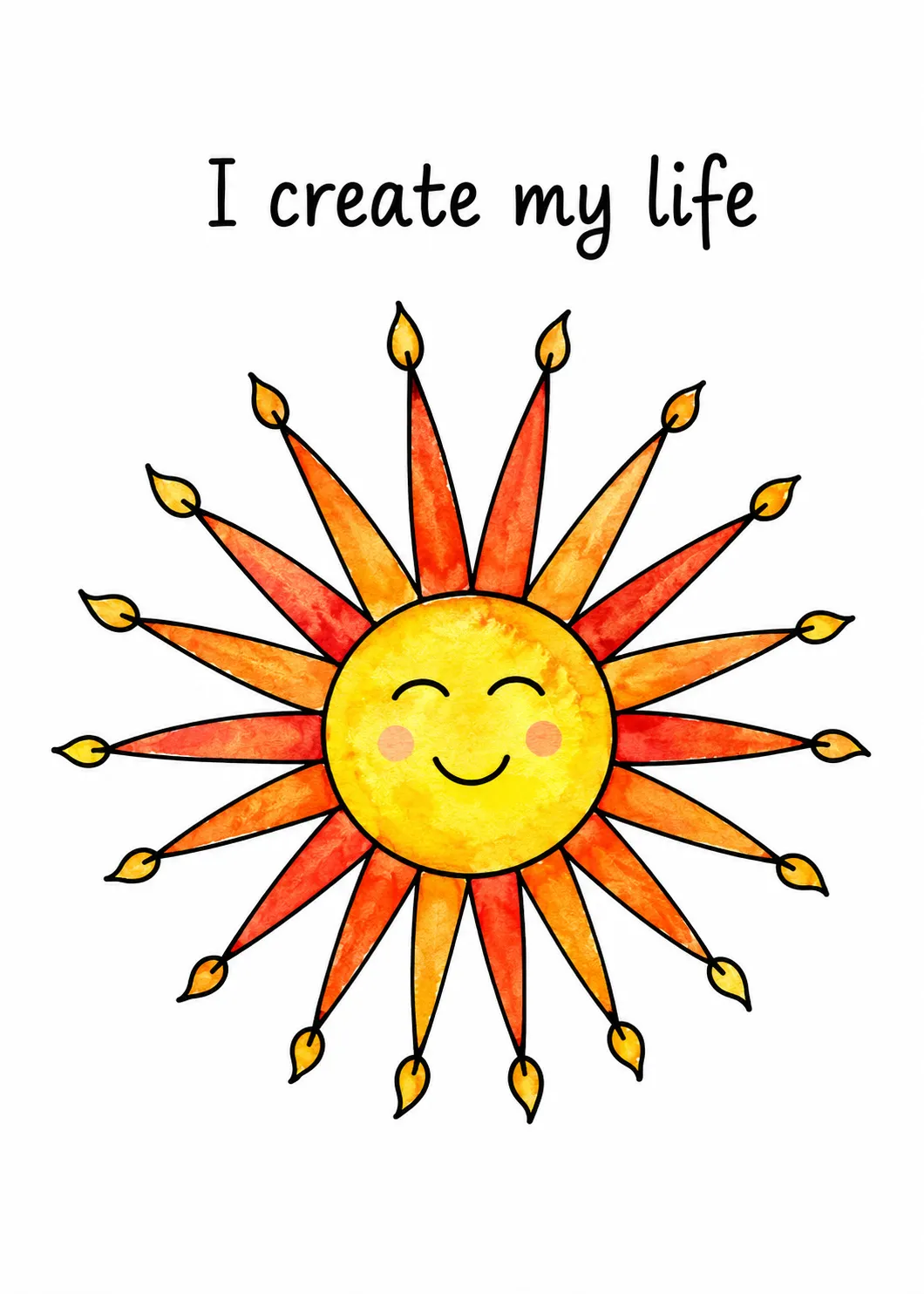 I create my life