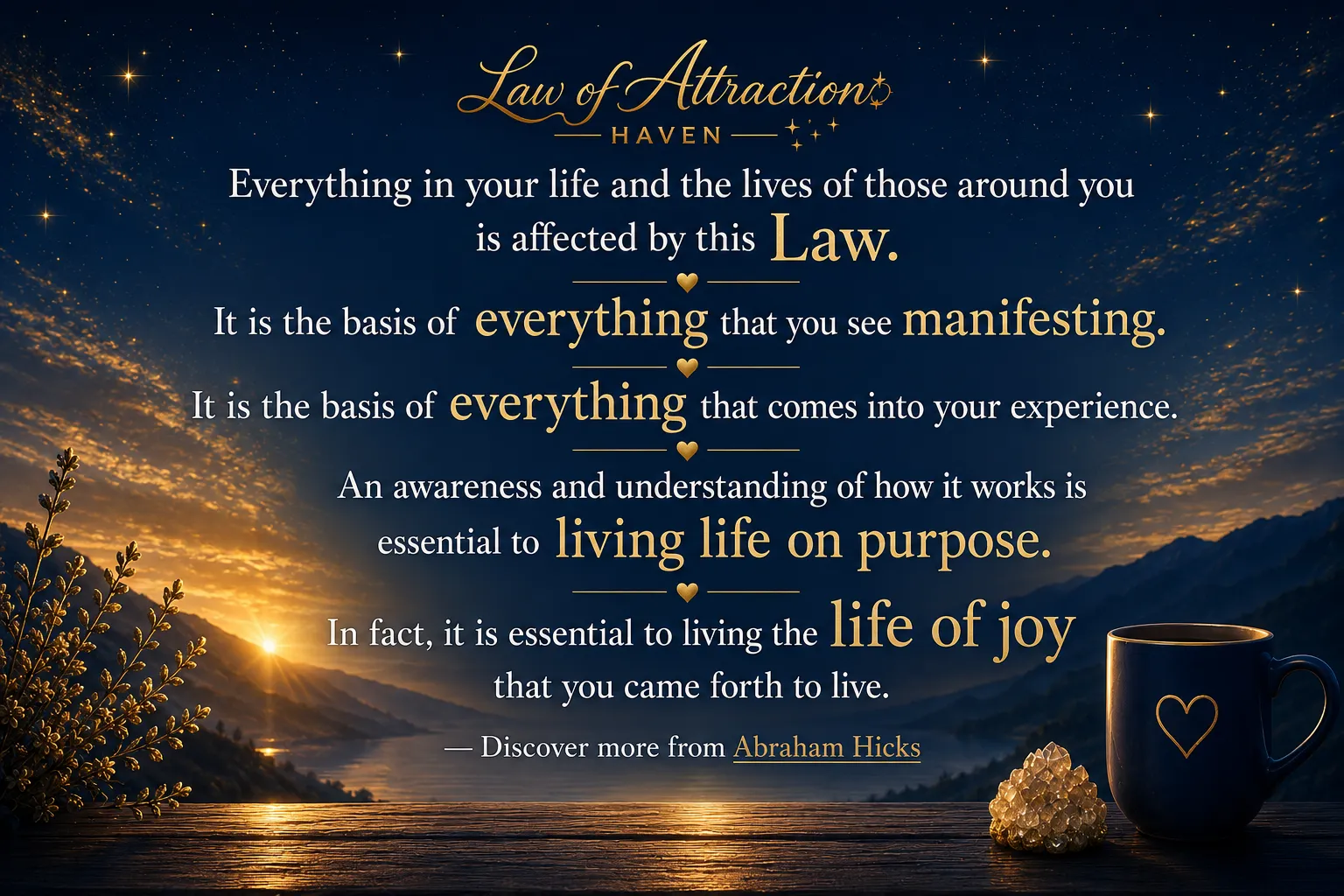 Click on the image to discover more from Abraham Hicks