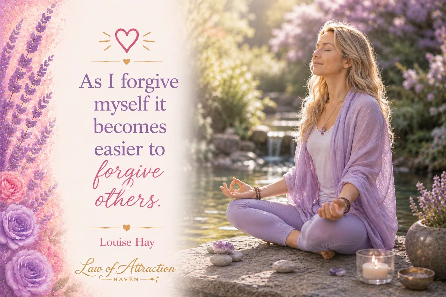 As I forgive myself it becomes easier to forgive others.