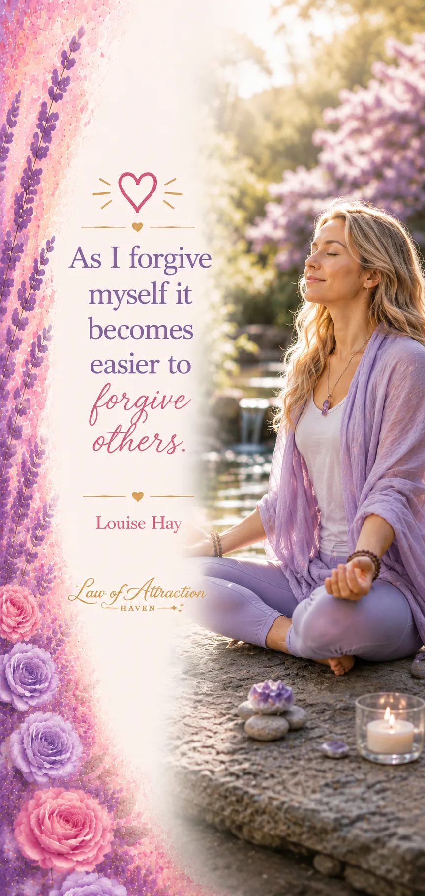 As I forgive myself it becomes easier to forgive others.