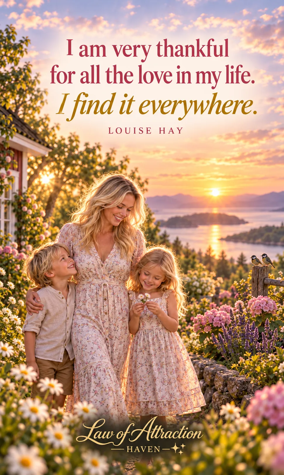 I am very thankful for all the love in my life. I find it everywhere.