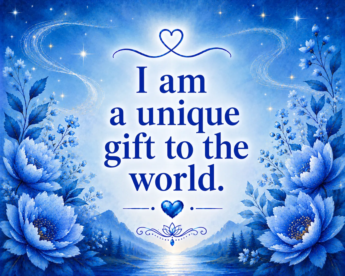 I am a unique gift to the world.