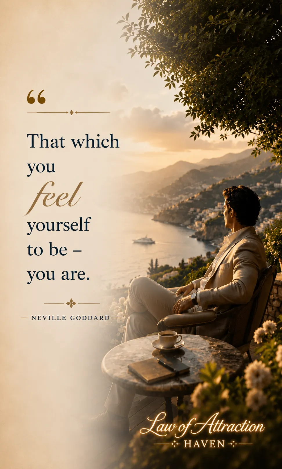 "That which you feel yourself to be - you are."