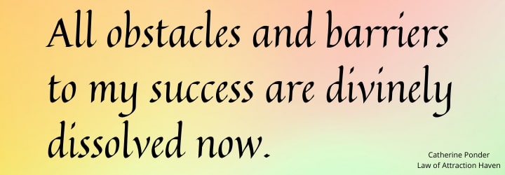 Catherine Ponder Success Affirmations